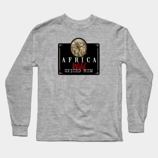 Africa WILD Spiced Rum Long Sleeve T-Shirt